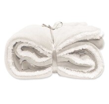 Unique Living Plaid Lars XL 220x240cm dove white