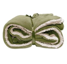 Unique Living Plaid Lars XL 220x240cm tea green