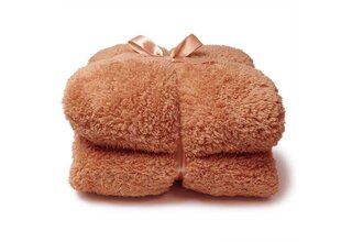 Unique Living Plaid Teddy 150x200cm sandstone