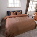 Kayori Kayori Fusu Housse de Couette Satin de Coton 240x200/220 Terra