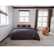 Kayori Fusu Housse de Couette Satin de Coton 140x200/220 Bleu