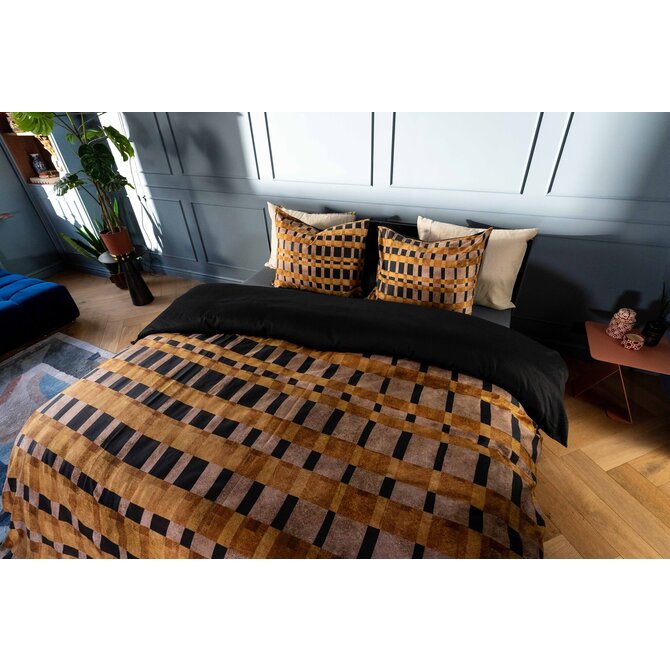 Kayori Lide Housse de Couette Satin de Coton 140x200/220 Multi