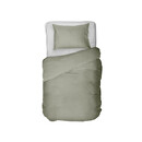 Kayori Kayori Otsu Housse de couette Satin de coton 200x200/220 Vert olive
