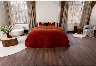 Kayori Gassho Housse de Couette Flanelle 240x200/220 Terre