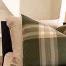 Kayori Kayori  Magome  Housse de couette  Flanelle  200x200/220  Vert olive