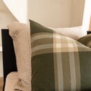 Kayori Kayori  Magome  Housse de couette  Flanelle  240x200/220  Vert olive