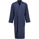 Cawö Cawo Hommes Home Kimono Uni 828 M bleu