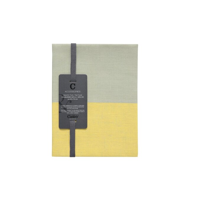 Cawö Duo Cuisine Theedoek 50/70 scotch/wasabi