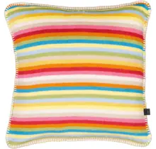 Cawo Lifestyle Coussin Rayures Housse de Coussin 50/50 multicolore