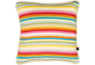 Cawo Lifestyle Coussin Rayures Housse de Coussin 50/50 multicolore