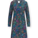 Pip Studio Pip Studio Dana Long Sleeve Nightdress Querida Dark Blue XL