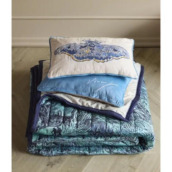 Beddinghouse x Van Gogh Museum Champs de Blé Beddenprei Blauw 180x260 cm