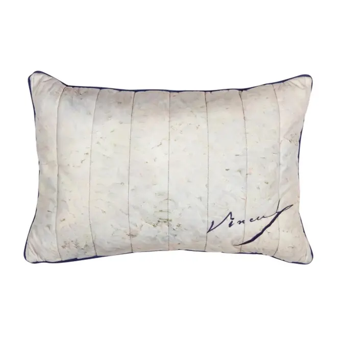 Beddinghouse x Van Gogh Museum Champ de Blé Coussin Décoratif Bleu 40x60 cm