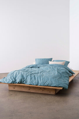 Marc O'Polo Housse de coussin Janne Stormy blue 60x70