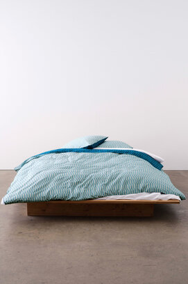 Marc O'Polo Taie d'oreiller Sillia Aigue-marine 60x70