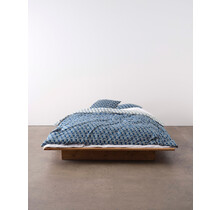 Marc O'Polo Monogram Kussensloop Space blue 60x70