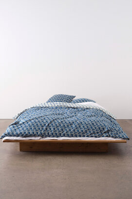 Taie d'oreiller Monogram Marc O'Polo Space blue 60x70