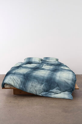 Marc O'Polo Phia Taie d'oreiller Stormy blue 60x70