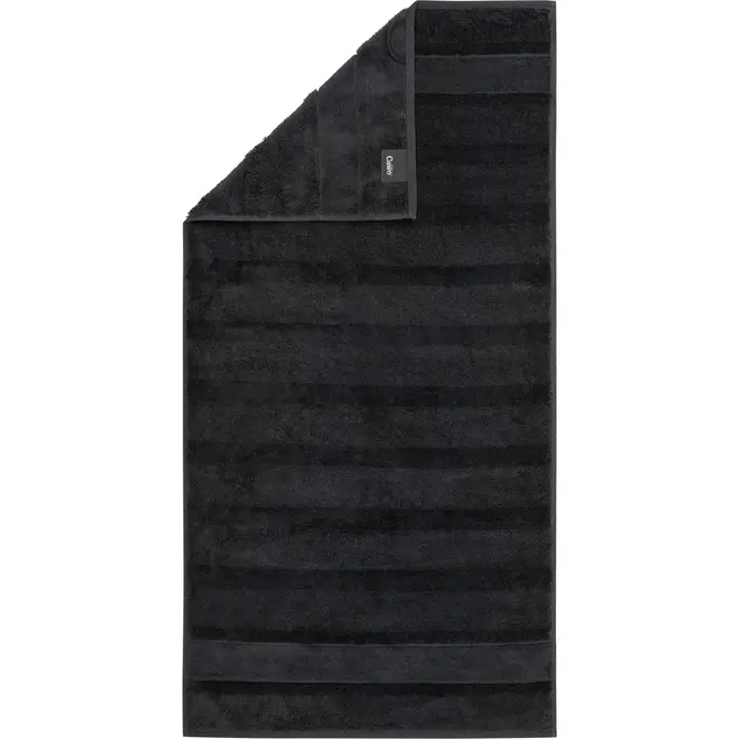 Cawo Noblesse2 Uni Serviette de douche 80/160 noir Cawo Noblesse2 Uni Serviette de douche 80/160 noir