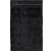 Cawo Noblesse2 Uni Serviette d'invité 30/50 noir