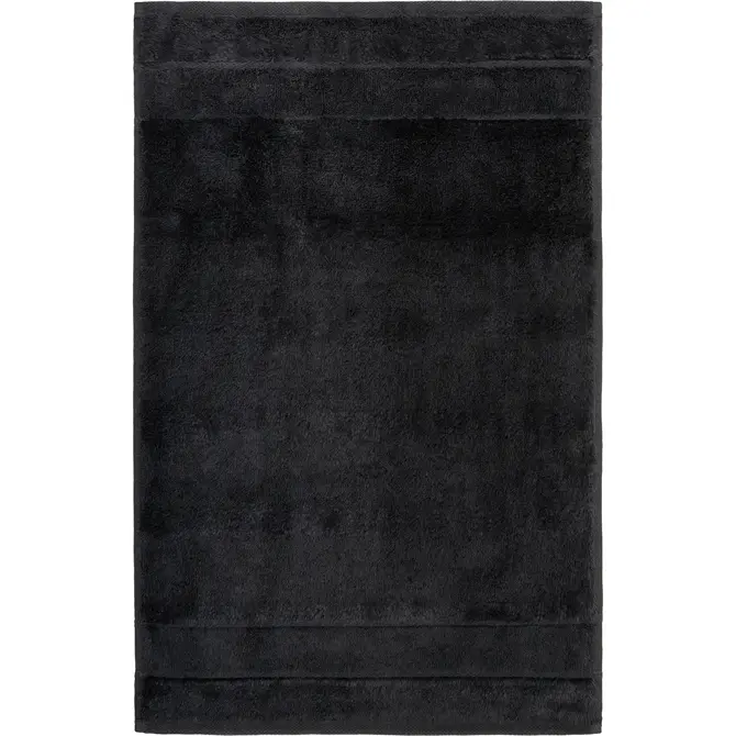 Cawo Noblesse2 Uni Serviette d'invité 30/50 noir