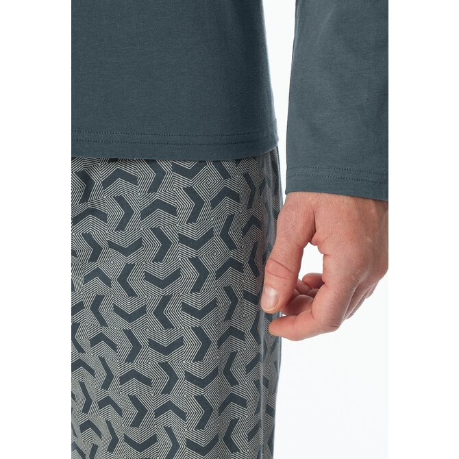 Schiesser Pyjama Long jeans 180249 50/M