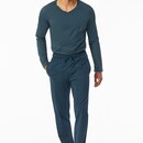 Schiesser Schiesser Pantalon long bleu foncé 180289 54/XL