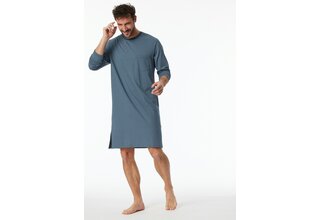 Schiesser Nightshirt 1/1 bluegrey 182022 54/XL