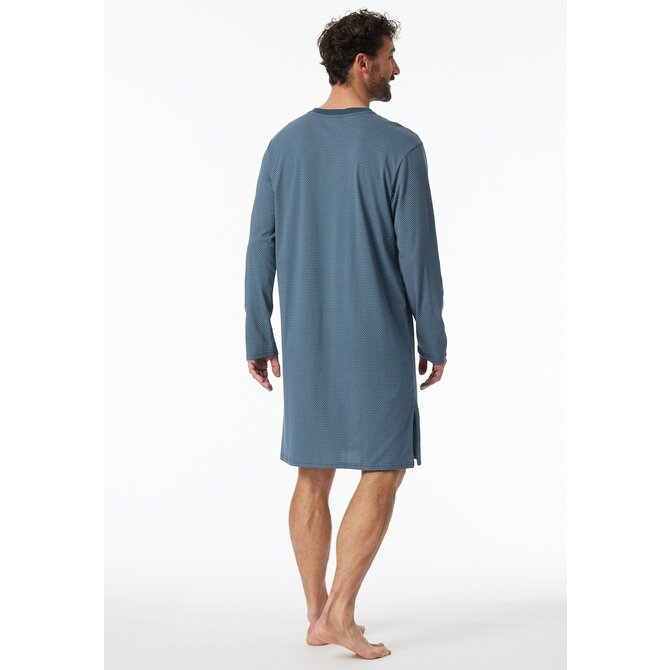 Schiesser Nightshirt 1/1 bluegrey 182022 54/XL