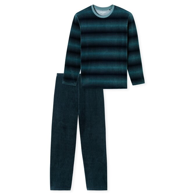 Schiesser Pyjama Long jeans 182023 48/S