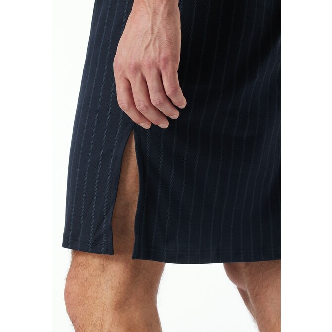 Chemise de nuit Schiesser 1/1 bleu nuit 182024 54/XL