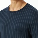 Schiesser Schiesser Pyjama Long bleu nuit 182025 48/S