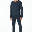 Schiesser Schiesser Pyjama Longue bleu nuit 182025 50/M