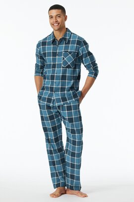 Schiesser Pyjama Long jeans 182029 52/L