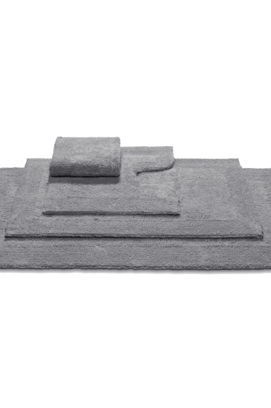 Vandyck Scala Tapis de Bain de Luxe 70x140 gris acier