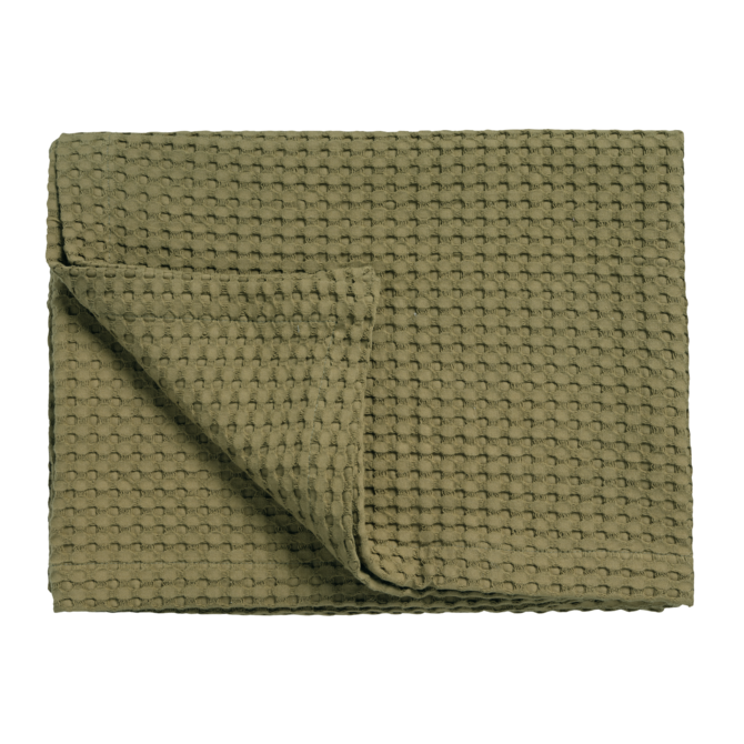 Vandyck Home Pique Bedsprei 160x250 martini olive