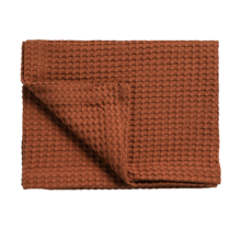 Vandyck Home Pique Couvre-lit 270x250 brun rouille