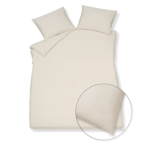 Vandyck Pure 84 Taie d'oreiller (60x70) crème tan