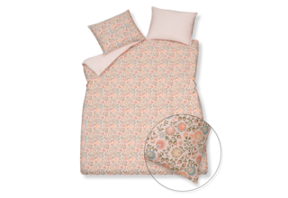 Vandyck Pure 87 1-persoons (140x200/220) sepia pink