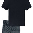 Schiesser Schiesser Pyjama Court bleu nuit 181157 58/3XL