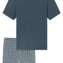 Schiesser Schiesser Pyjama Short jeans 181157 54/XL