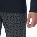 Schiesser Schiesser Pyjama Longue bleu nuit 181922 52/L