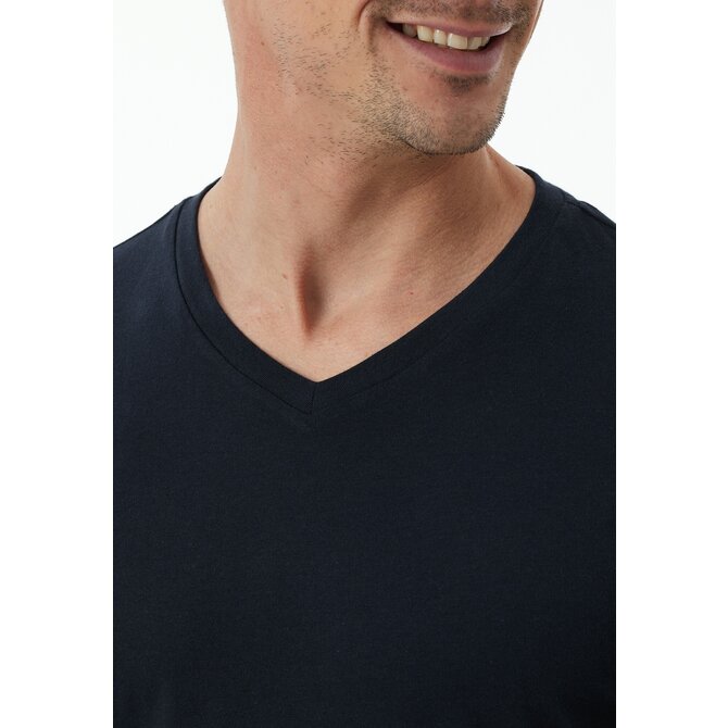 Schiesser Pyjama Long bleu nuit 181922 56/XXL