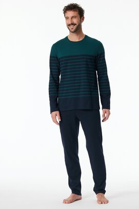 Pyjama long Schiesser pétrole 181925 56/XXL