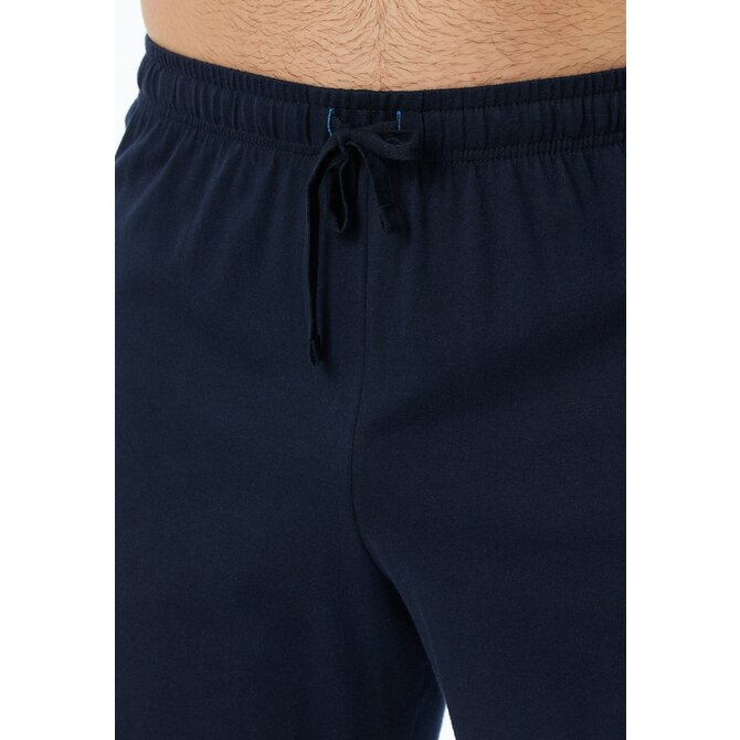 Schiesser Pyjama Long pétrole 181925 58/3XL