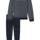 Schiesser Schiesser Pyjama Long bleu nuit 181929 58/3XL