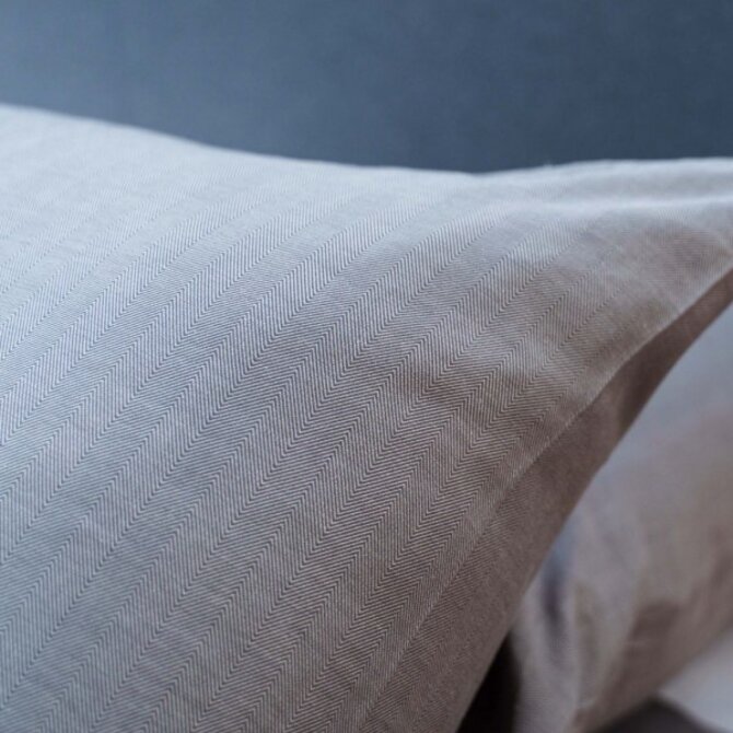 Kayori Naka Housse de couette Coton 240x200/220 Anthracite