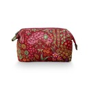 Pip Studio Pip Studio Cooper Cosmetic Purse Medium Querida Velvet Red 22.5x9.5x15cm