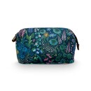 Pip Studio Pip Studio Cooper Cosmetic Purse Medium Querida Velvet Dark Blue 22.5x9.5x15cm