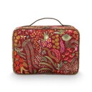 Pip Studio Pip Studio Casey Trousse de Beauté Querida Velours Rouge 27x10x19cm